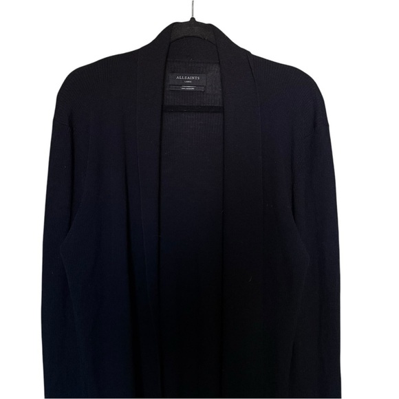 All Saints Merino Wool Cardigan Sweater - Picture 3 of 9
